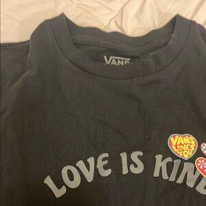 Vans Kids Black Graphic T-Shirt